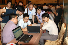 現(xiàn)場(chǎng)觀摩交流