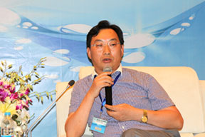 江蘇邗建集團(tuán)有限公司副總經(jīng)理高毅參與對(duì)話交流