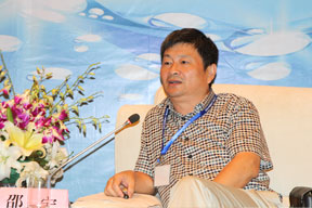 晟元集團(tuán)常務(wù)副總裁邵寧參與對(duì)話交流