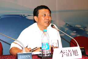 中施企協(xié)李清旭副秘書長(zhǎng)做主題發(fā)言