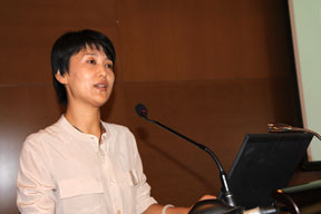 論壇三：天津住宅集團(tuán)建設(shè)工程總承包有限公司信息中心主任楊江做主題發(fā)言