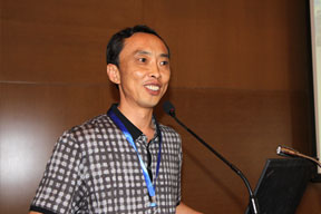 分論壇三：威海建設(shè)集團(tuán)總工程師王奮做主題發(fā)言