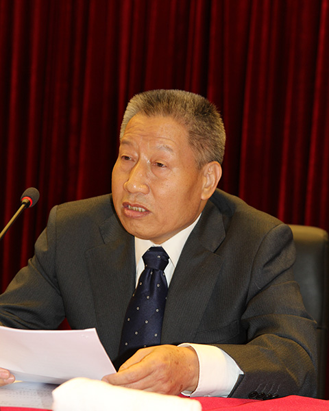 中施企協(xié)劉懷副會(huì)長主持大會(huì)