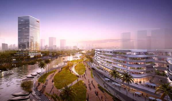 廣州南沙蕉門河水岸廣場(chǎng)項(xiàng)目