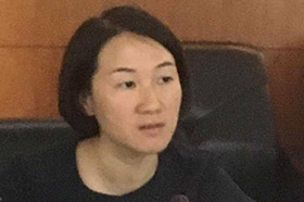 中交廣州航道局財務(wù)部副總經(jīng)理兼財務(wù)共享中心主任成瑩