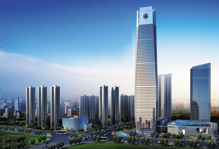 葛洲壩國際廣場效果圖