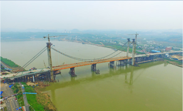 扣牢92根吊索，楓溪主橋開始&ldquo;起飛&rdquo;