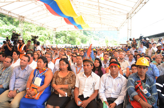 中國電建厄瓜多爾辛克雷水電站首批四臺機(jī)組發(fā)電