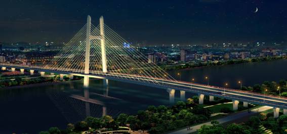 濟寧市泗水縣泗河大橋正式通車