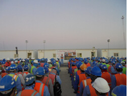 周六早晨安全生產(chǎn)大會