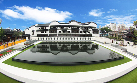 竣工后的中國科舉博物館及周邊配套一期工程