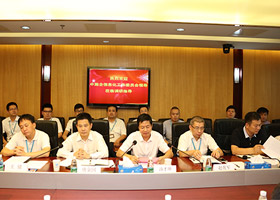 中建三局集團(tuán)副總經(jīng)理湯才坤、北京公司執(zhí)行總經(jīng)理唐金國(guó)發(fā)言