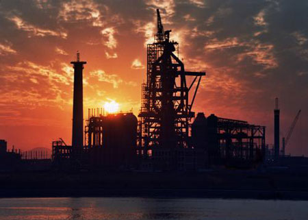 南鋼2000立方米高爐工程