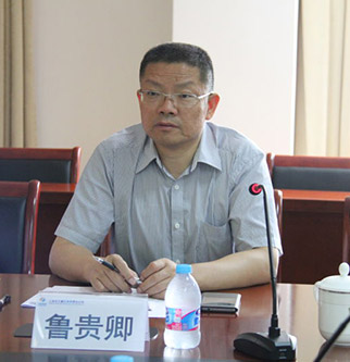 調(diào)研組魯貴卿副主任做總結(jié)性發(fā)言