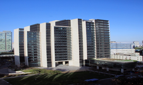 圖為即將竣工交付的上海市政設(shè)計大廈。（顧慶生/攝）