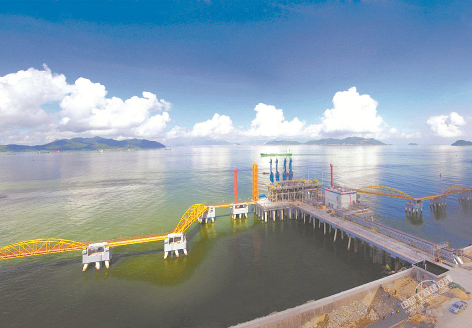 一航局珠海LNG項目一期碼頭工程