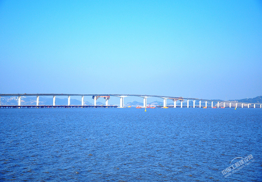 洞頭峽跨海特大橋全線