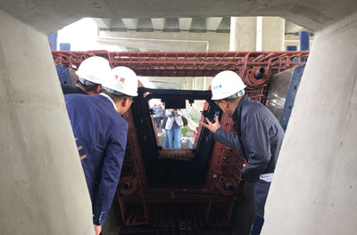 鄭州市東三環(huán)（107輔道）快速化工程PPP項(xiàng)目現(xiàn)場觀摩