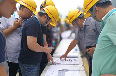 中天建設(shè)集團(tuán)武漢頂琇西北湖（C地塊）項(xiàng)目觀摩現(xiàn)場(chǎng)