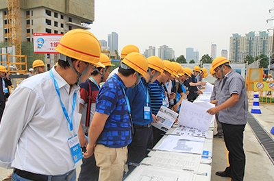 武漢頂琇西北湖（C地塊）項(xiàng)目現(xiàn)場(chǎng)觀摩