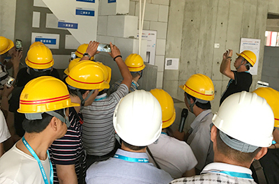 武漢頂琇西北湖（C地塊）項(xiàng)目現(xiàn)場(chǎng)觀摩