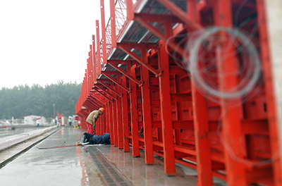 中鐵大橋局武漢青山長(zhǎng)江大橋項(xiàng)目現(xiàn)場(chǎng)觀摩