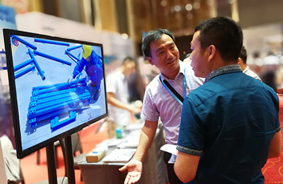 工地信息化成果展示展覽現(xiàn)場(chǎng)