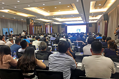 工地創(chuàng)新產(chǎn)品發(fā)布會(huì)現(xiàn)場(chǎng)