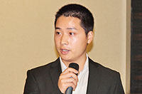 中鐵23局信息中心副主任葉建興做專題發(fā)言