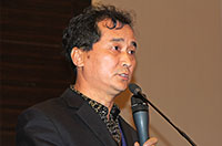 天津大港油田集團工程建設有限責任公司信息中心主任--李義祥做主題發(fā)言