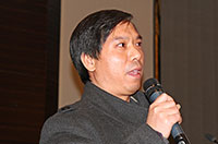 江蘇萬潤軟件科技有限公司總經(jīng)理-熊德平做主題發(fā)言