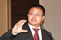 中冶海外工程有限公司總經(jīng)理助理-李詩常做主題發(fā)言